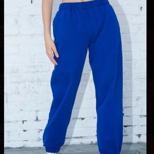 Royal Blue Brandy Melville Sweatpants